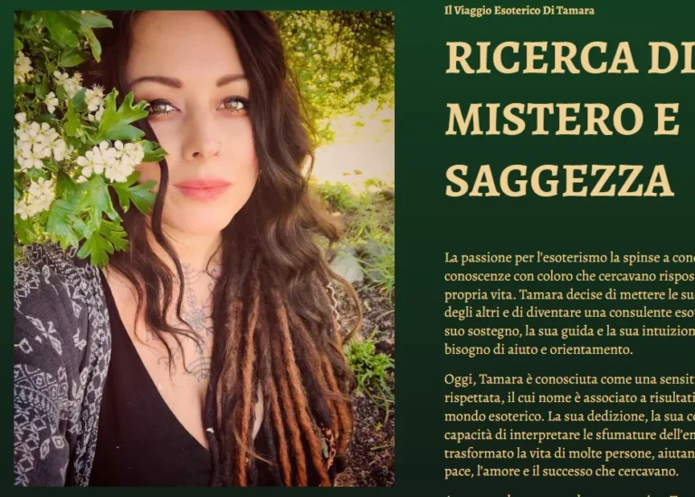 Tamara Sensitiva e Ritualista