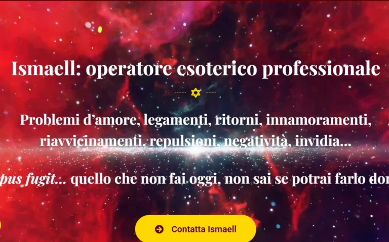 Ismaell: operatore esoterico professionale